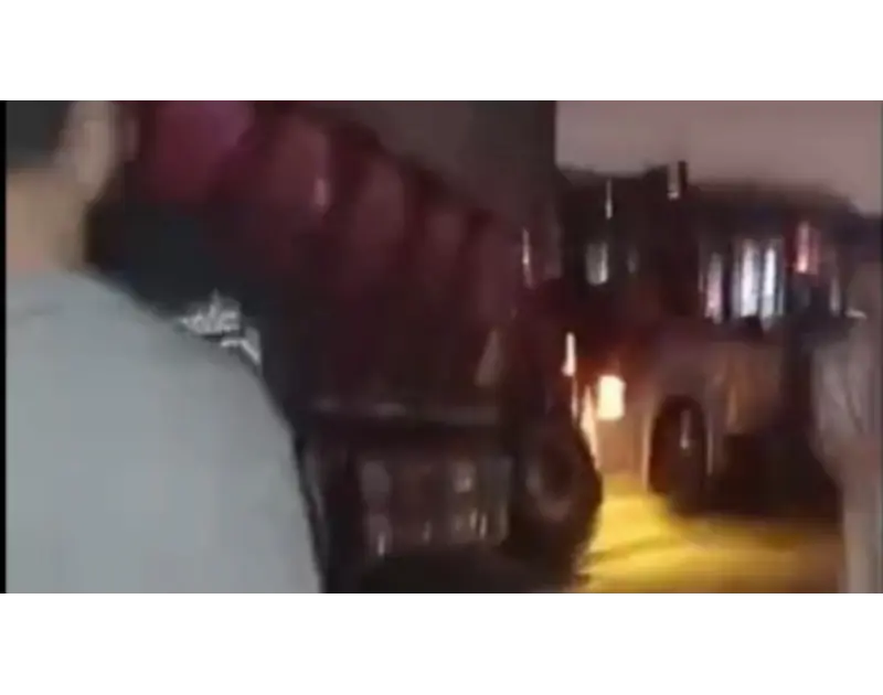 تضرر أتوبيسين.. تفاصيل جديدة في حادث تصادم تريلا السلام