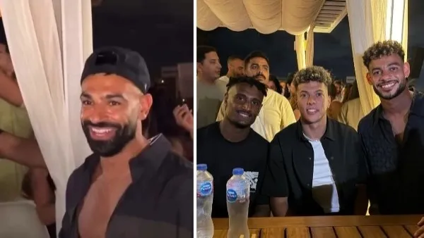 أجواء عالمية في العلمين.. نجوم منتخب مصر يحتفلون بإنجاز المونديال