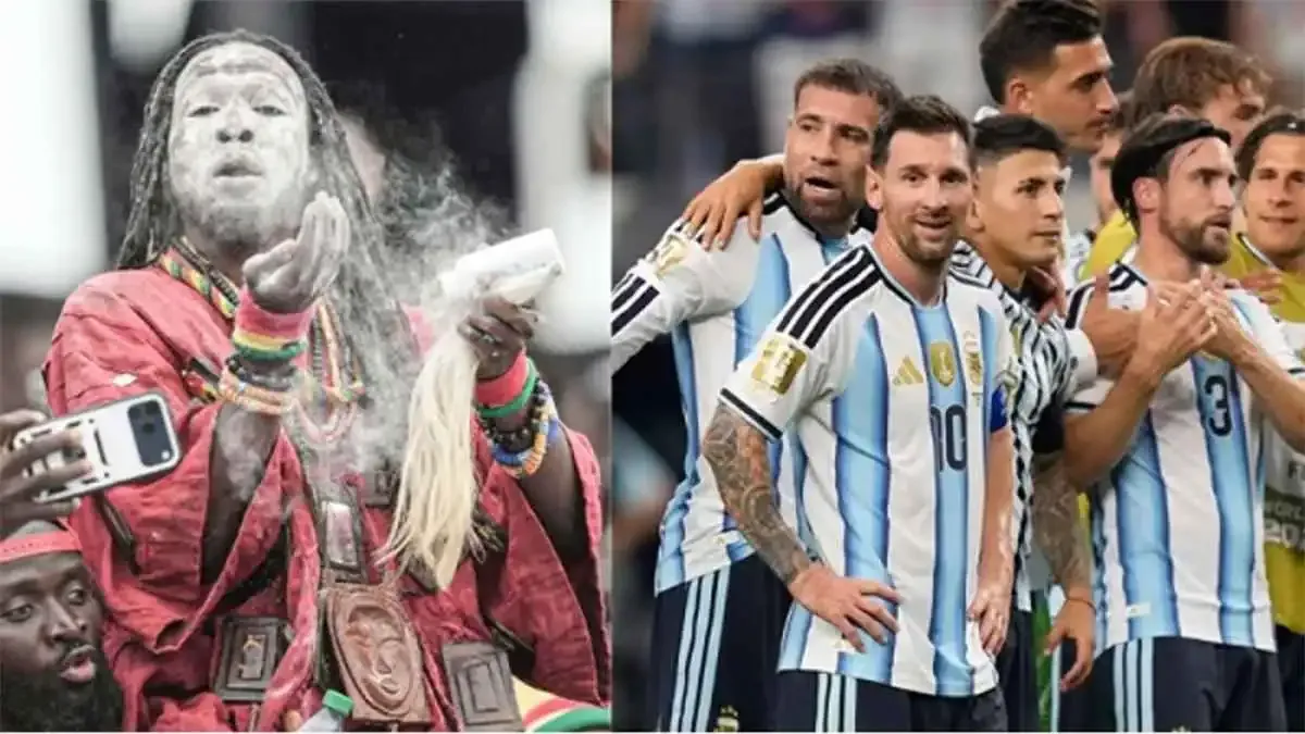 الساحر الغاني يغير كلامه بعد فوز الأرجنتين وميسي في كأس العالم