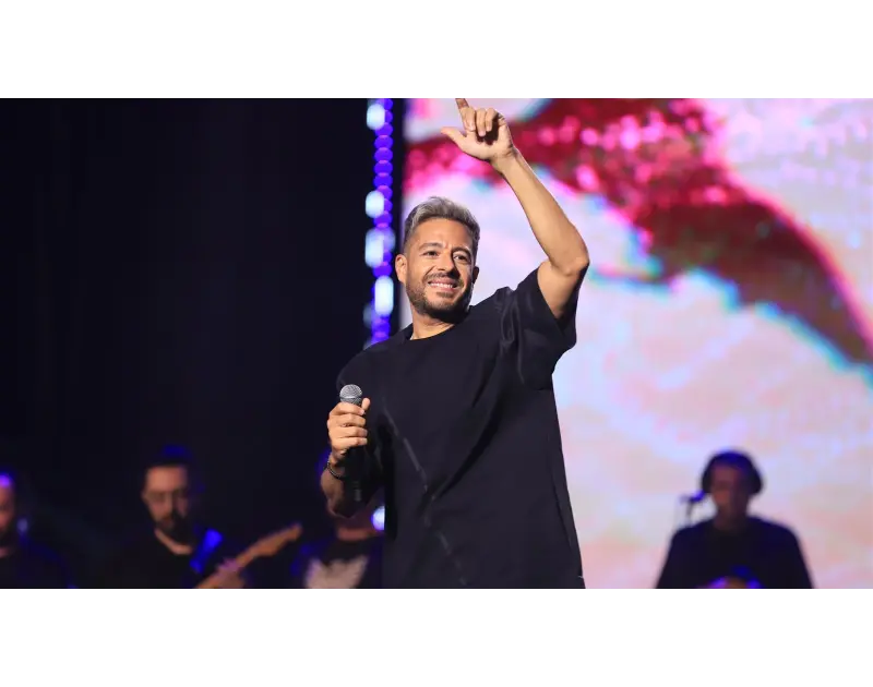 تفاصيل حفل محمد حماقي في نهائي كأس العالم بالفان زون