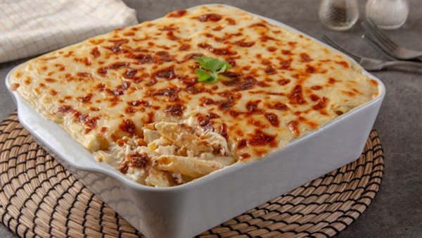 طريقة عمل مكرونة بشاميل بتكات جديدة تجعلها مميزة