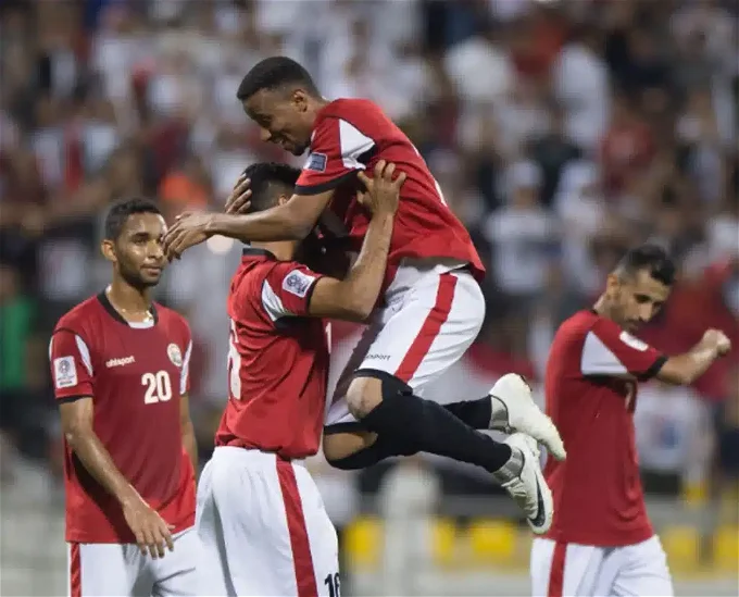 منتخب اليمن يتأهل إلي تصفيات كأس العالم بجانب الإمارات