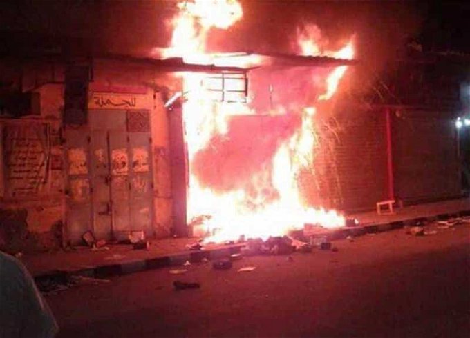 اشتعال النيران في محل تجاري بسوهاج.. حرق أدوات منزلية بمليون جنيه 