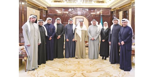 رئيس الوزراء استقبل أعضاء هيئة تدريس بـالإدارية والهندسة ترند #الكويت 