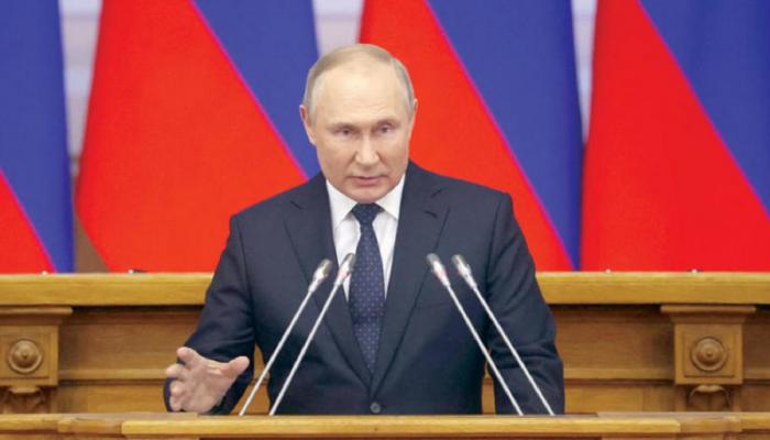 بوتين يهاجم الغرب: يسعى لإضعاف روسيا ويثير خطرا فعليا لنزاع نووي 
