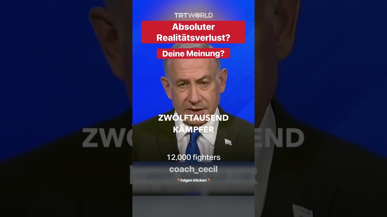 Absoluter Realitätsverlust❓#netanyahu #israel #gaza #regierung #deutschland #palästina #wahrheit 