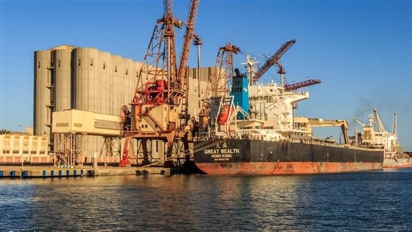 تداول 35 سفينة للحاويات والبضائع العامة بميناء دمياط 