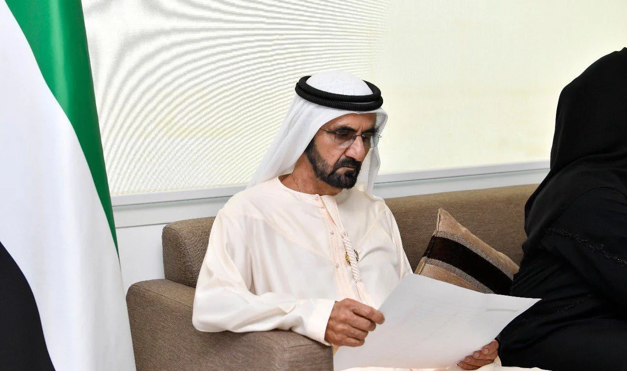 محمد بن راشد: الإمارات تعمل على دعم العولمة الاقتصادية