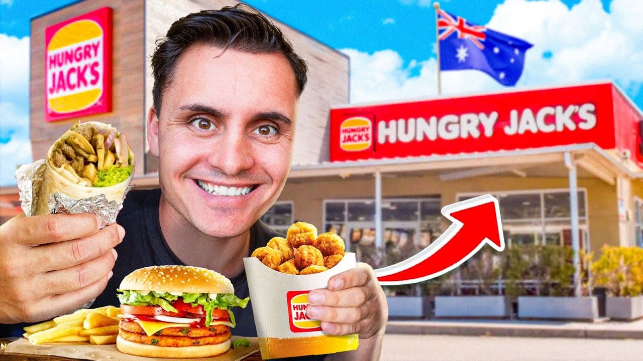 1 Tag nur australisches Fastfood essen, das es in Deutschland nicht gibt 