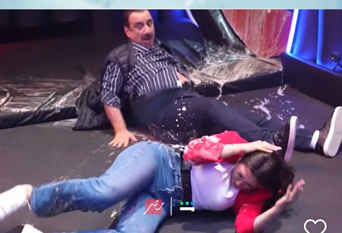 السقا على الأرض وغرق باسم سمرة.. لقطات أولى من ضحايا رامز جاب من الآخر في رمضان 2024 (فيديو وصور)