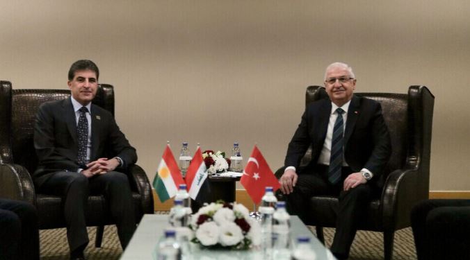 وزير الدفاع التركي يلتقي رئيس إقليم كردستان العراقي ...مصر 