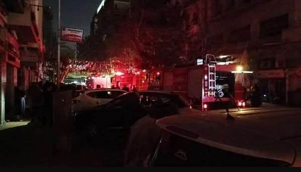 عاجل.. حريق هائل في ميدان التوفيقية - افاق عربية 
