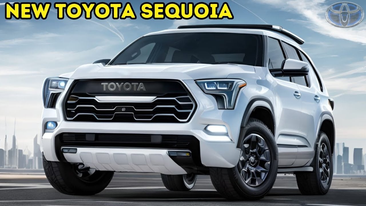 العملاق الياباني الجديد وصل مواصفات سيارة تويوتا سيكويا 2024 Toyota Sequoia واهم مميزاتها محرك V8 بقوة 437 حصان 