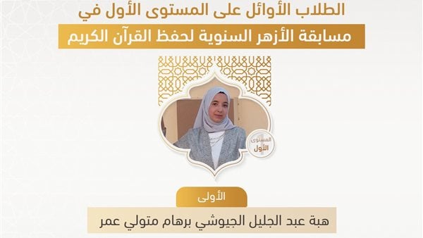 بدون خطأ واحد.. الأولى في مسابقة شيخ الأزهر لحفظ القرآن: أتمنى أكون طبيبة