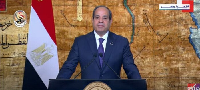 الرئيس السيسي يبعث برقية عزاء في وفاة الشيخ طحنون بن محمد آل نهيان